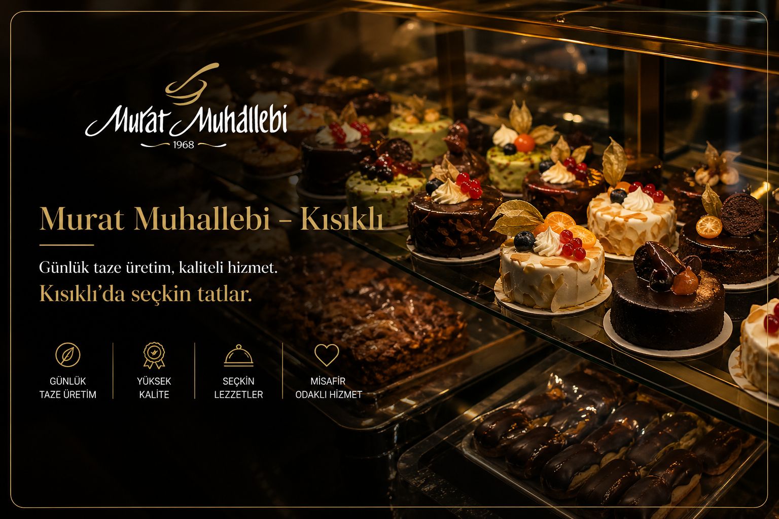 Murat Muhallebi Pastane Çeşitleri