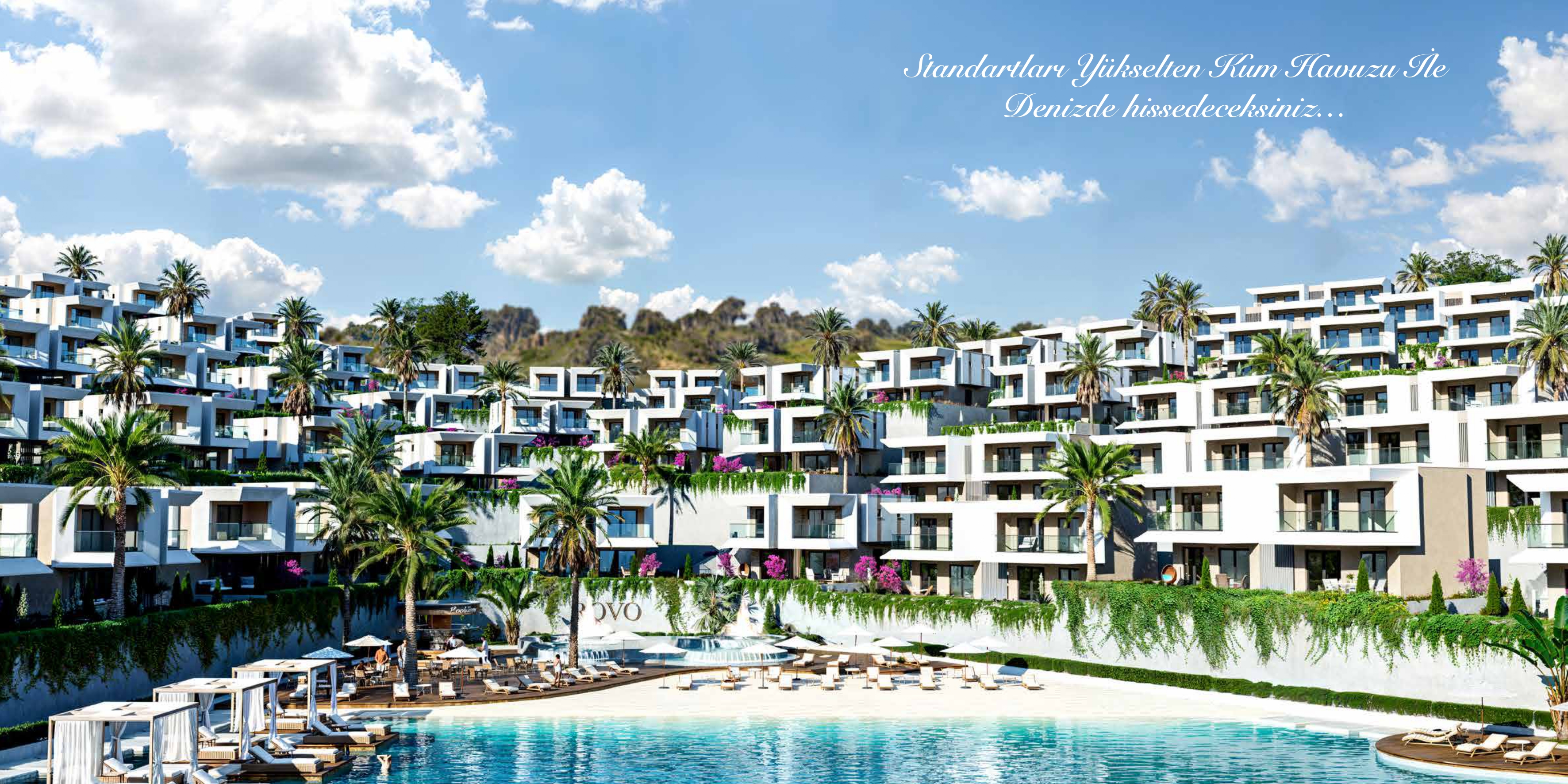 Rovo Bodrum — Gün Batımında Palmiyeler Arasında